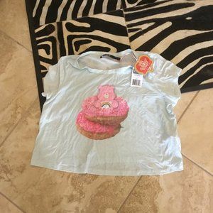 Iron Fist Care Bears Tee size M New vintage Y2K